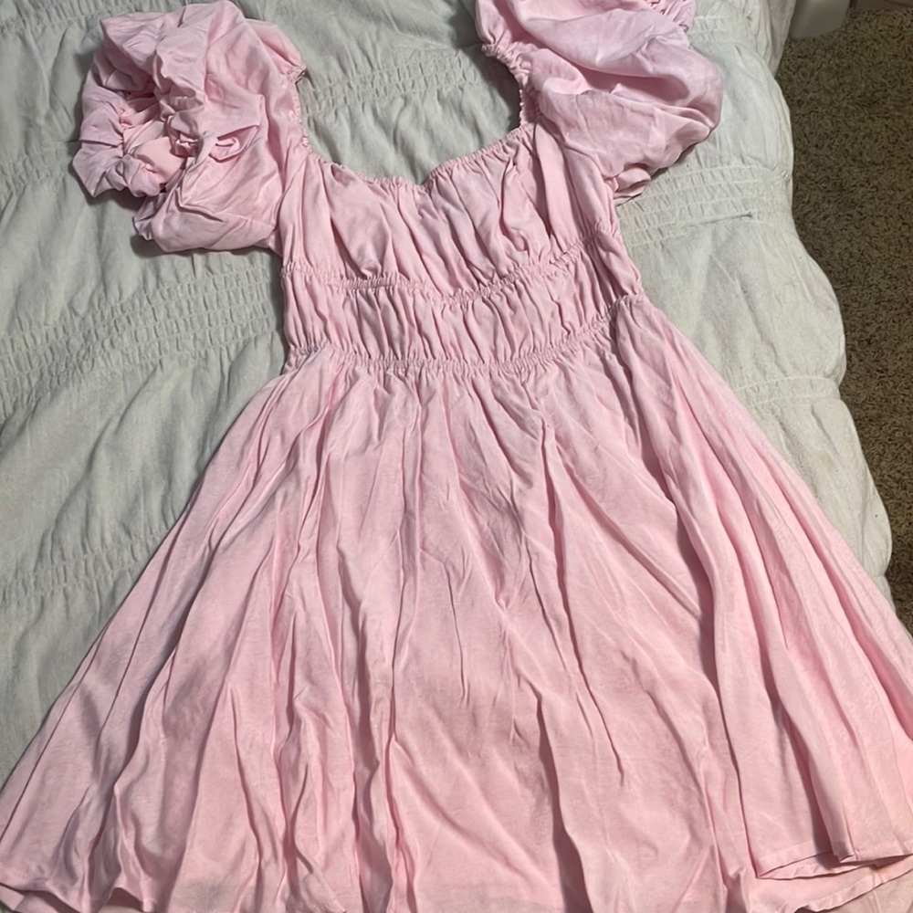 Dear Hannah Pink Dress
